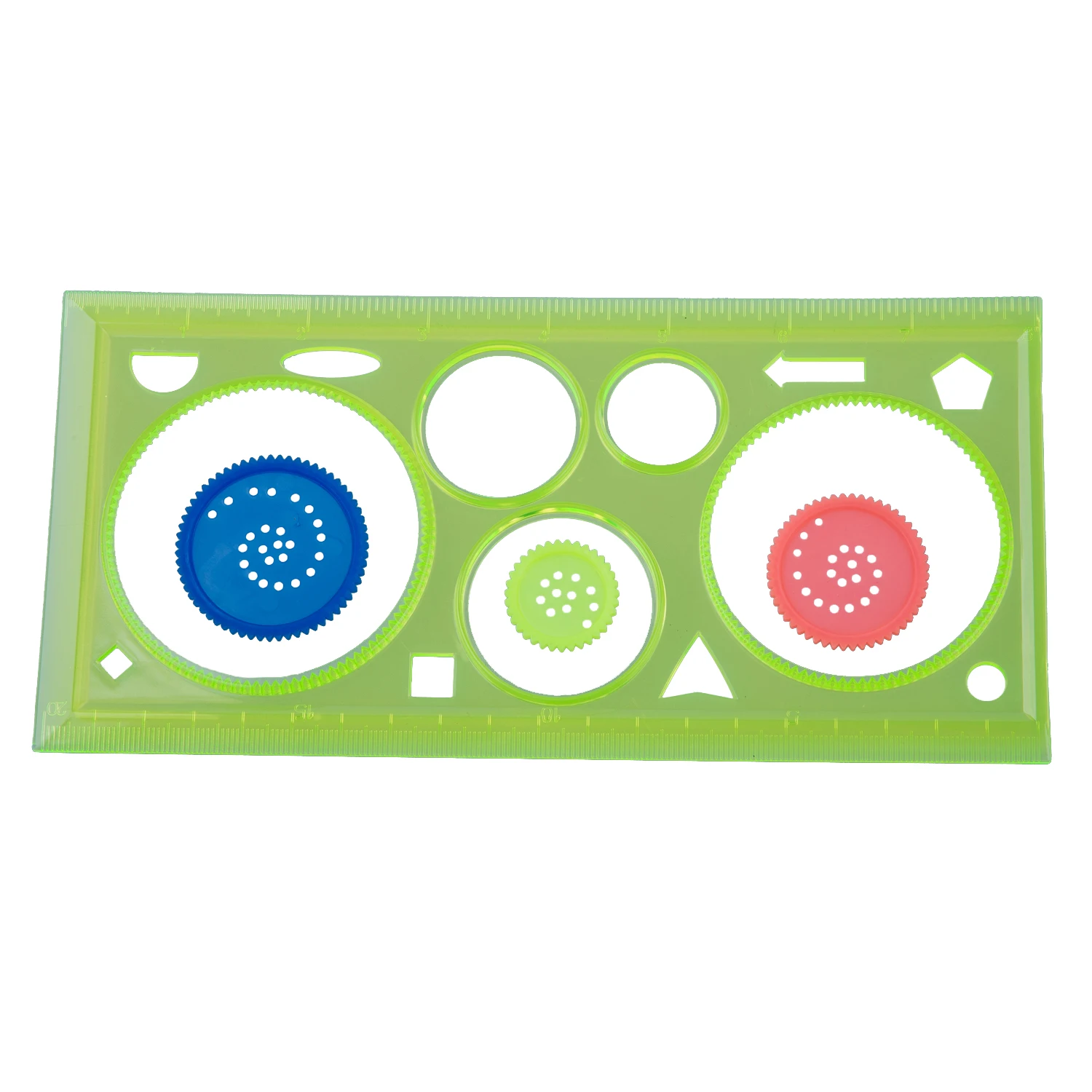 Drawing Ruler Stencil Ruler Rigid Plastic Paint School Childrenin