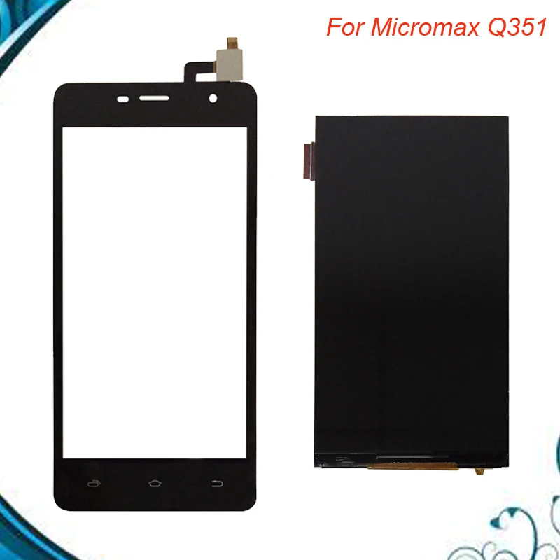 Для Micromax Q351 ЖК дисплей экран + сенсорный дигитайзер запасная часть в