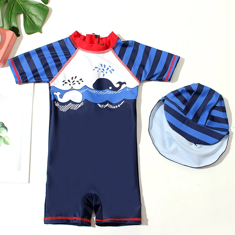 

Children's Swimsuit Kids Boy Swimwear For Children Clothes Kid's Swimsuits Baby Bathing Suits Bikini Surf Print Clothing Rash