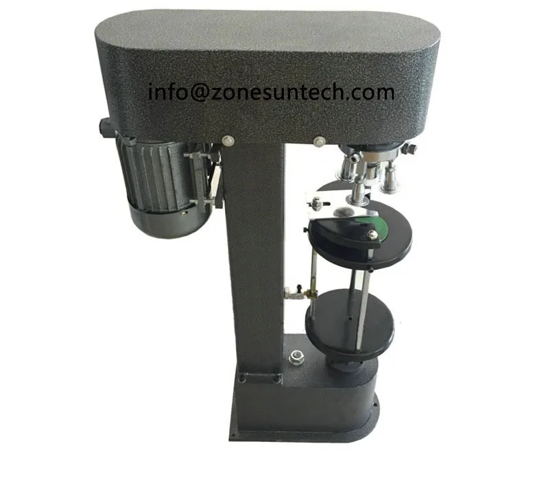 ZONESUN Wine ROPP Bottle Cap Crimping Machine Semi-automatic Metal Cap ...