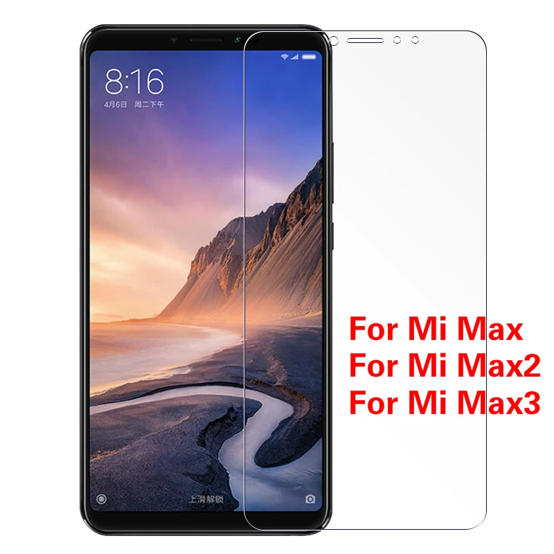 

10pcs Tempered Glass for Xiaomi Mi Max Max2 Max3 Max 3 Protective Protective Glass Screen Protector for Xiaomi Max 2 Max 3