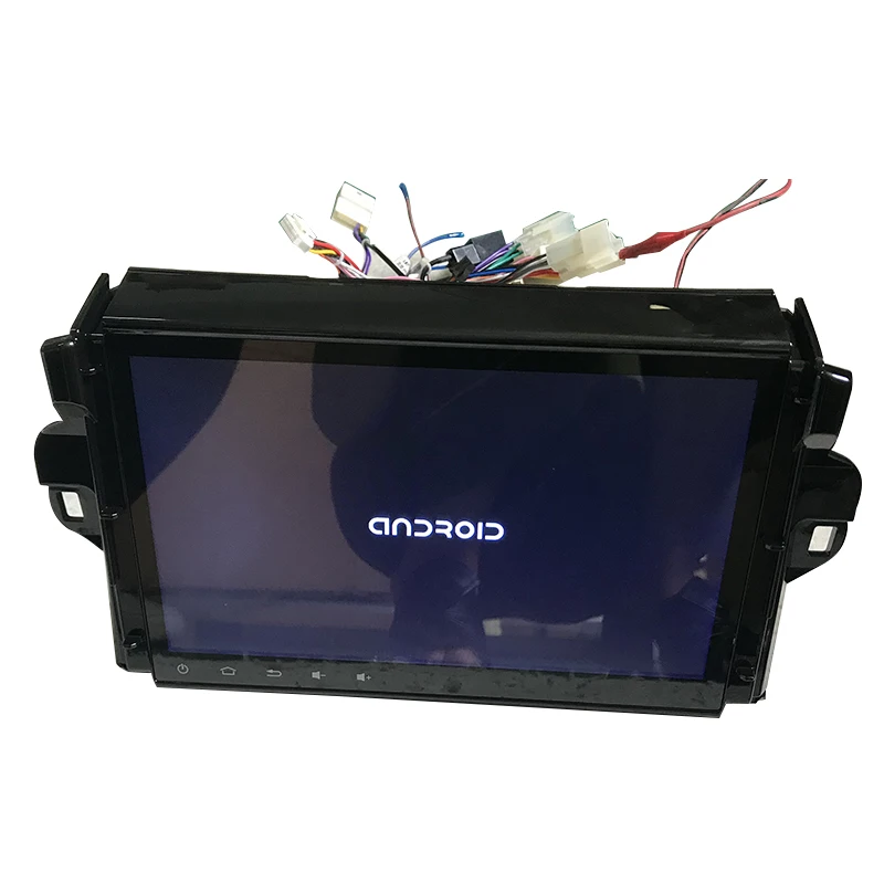 Cheap FM MIRROR LINK GPS ANDROID TOUCH screen Core Car AUDIO player FIT For fortuner 2015-2017 radio Multimedia NAVIGATION SYSTEM 1