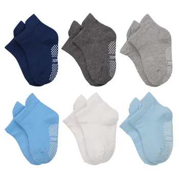 

Antiskid Baby Socks Newborn Boy Girl Candy Color Floor Socks High Quality Cotton Blend Comfortable Elastic Protective Step Socks