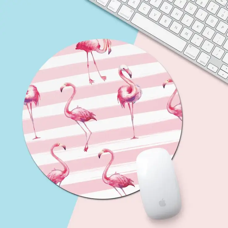 Flamingo2 Фламинго офисный стол коврик офисный стол аксессуары набор школьных принадлежностей офисный стол органайзер высокое качество мышь стол инструменты - Цвет: Flamingo2