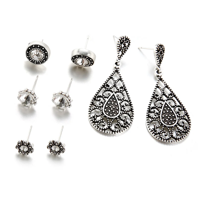 Jewdy-4-Pairs-Set-Stud-Earrings-Set-for-Woman-Bijoux-Crystal-Bohemian-Party-Jewelry-Dazzling-Cubic(3)