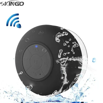 

Wholesale Waterproof Bluetooth Speaker Portable Sucker Speakers Wireless Shower Speaker 200PCS/lot