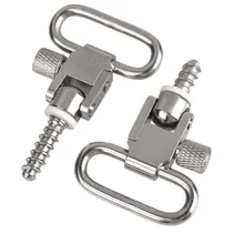1 pair Hunting Quick Detach Sling Swivels Stud Hunting Accessories Kit For Gun Rifle Hunting W/Screws Sling Mount New