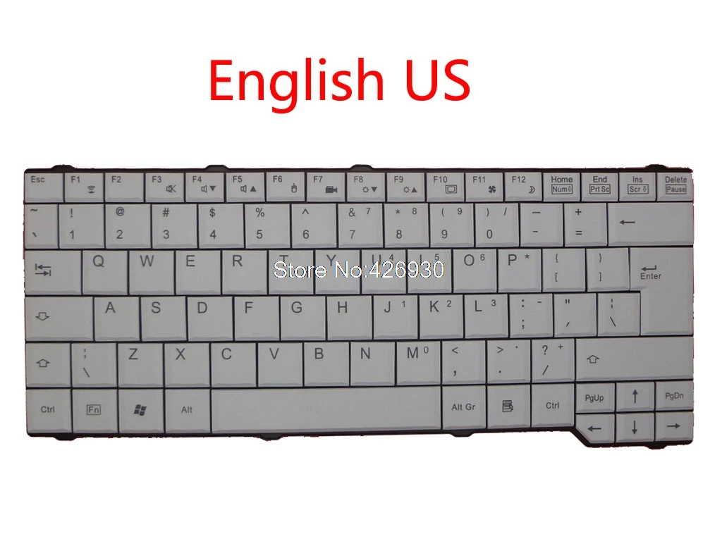 

Laptop Keyboard For Fujitsu For Amilo PA3515 PA3553 PI3525 PI3540 SA3650 English US Belgium BE Turkey TR Spanish SP V080229CK1