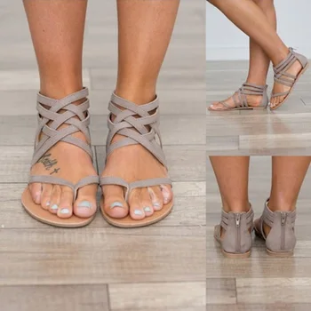 

New arrive Women Sandals Summer Gladiator Sandals Rome Shoes Woman Ladies Sandals Shoes ladies Footwear A00022