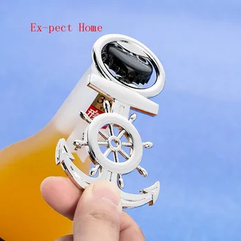 

50pcs Creative Metal Beer Bottle Opener Gift Wedding Goods Wedding Return Gift New Anchor Bottle Opener