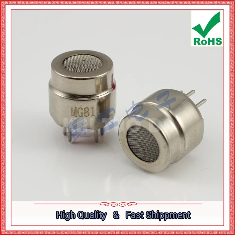 

MG811 Carbon Dioxide Carbon Dioxide Sensor CO2 Gas Sensor (A2J5)