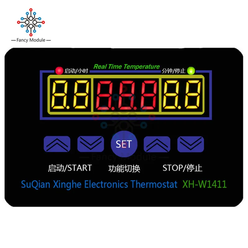 Digital Temperature Controller AC220V 10A Thermostat Regulator v_~* 