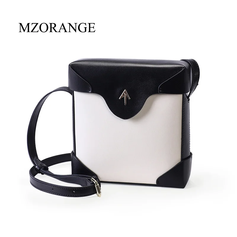 

2018 genuine leather Box Arrow bag Women handbag Small Cover Flap Bag Shoulder Bags Cowhide Lady Messenger bags Atelier Turkey