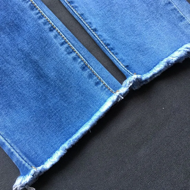 Ormell новые узкие дырочки джинсы-карандаш винтажные брюки с высокой талией женские брюки обтягивающие повседневные штаны