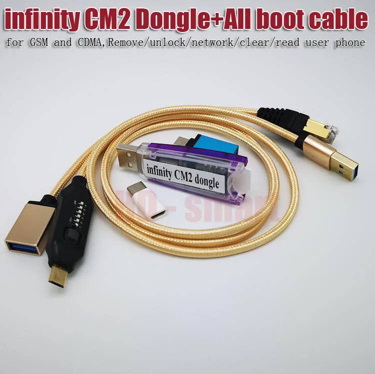 100% infinity CM2 BOX Dongle + UMF все кабели загрузки для GSM и CDMA