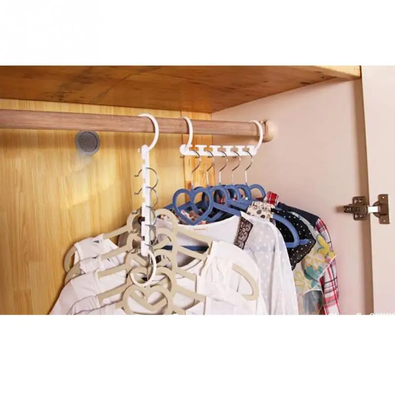 1 шт. многофункциональная сушилка пластиковая вешалка для хранения одежды компактный Органайзер Домашний инструмент