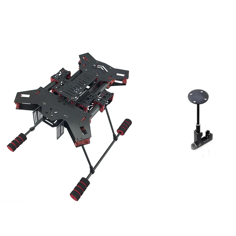 

H4 450mm Carbon Fiber Folding FPV Alien Quadcopter Aircraft Frame Kit with landing gear & GPS Antenna stand mount