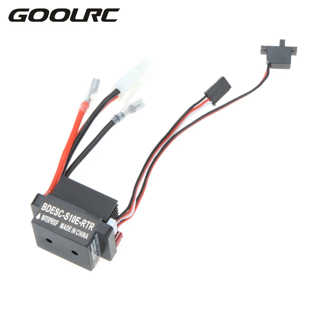 

GOOLRC High Quality 320A 6-12V Low-Voltage Cut Electricity Protection Brushed ESC Speed Controller with 2A BEC for RC Boat