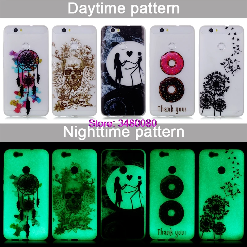 

10 style Soft TPU Self-luminous NOVA Cover Case for Huawei Nova CAN-L01 CAN-L11 CAZ-AL10 Phone Case for Huawei CAN L11 AL10 TL10