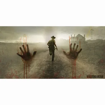 

Bamboo Fiber Bath Towels For Adults 140x70cm Drying Washcloth The Walking Dead Print Beach Towels Home Textile Bathroom Gift