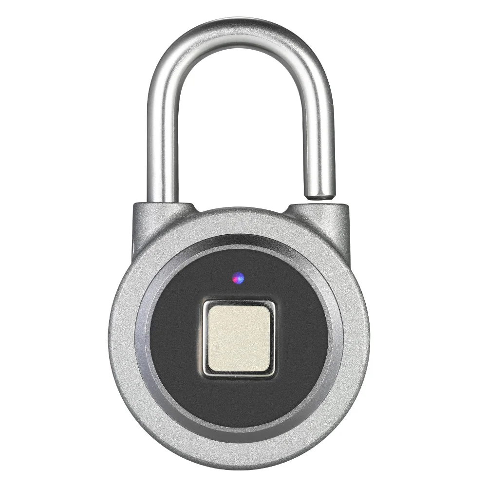 Отпечаток пальца Умный Замок без ключа Водонепроницаемая Кнопка приложения пароль разблокировка противоугонного замка для дверного навесного замка для системы Android iOS