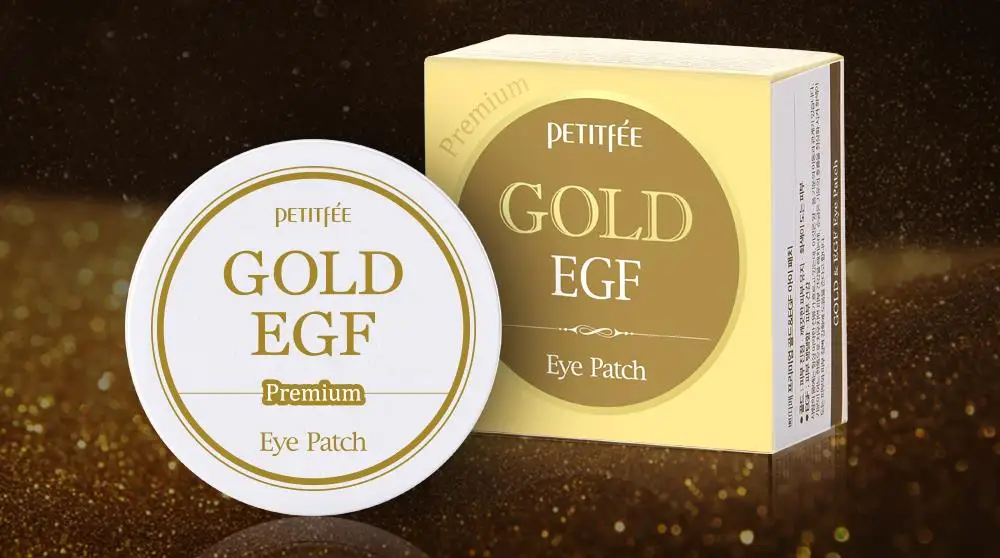 PETITFEE Premium Gold& EGF повязка для глаз 60 шт. Золотая коллагеновая маска для глаз темные круги удаляет глаза уход против морщин корейская косметика