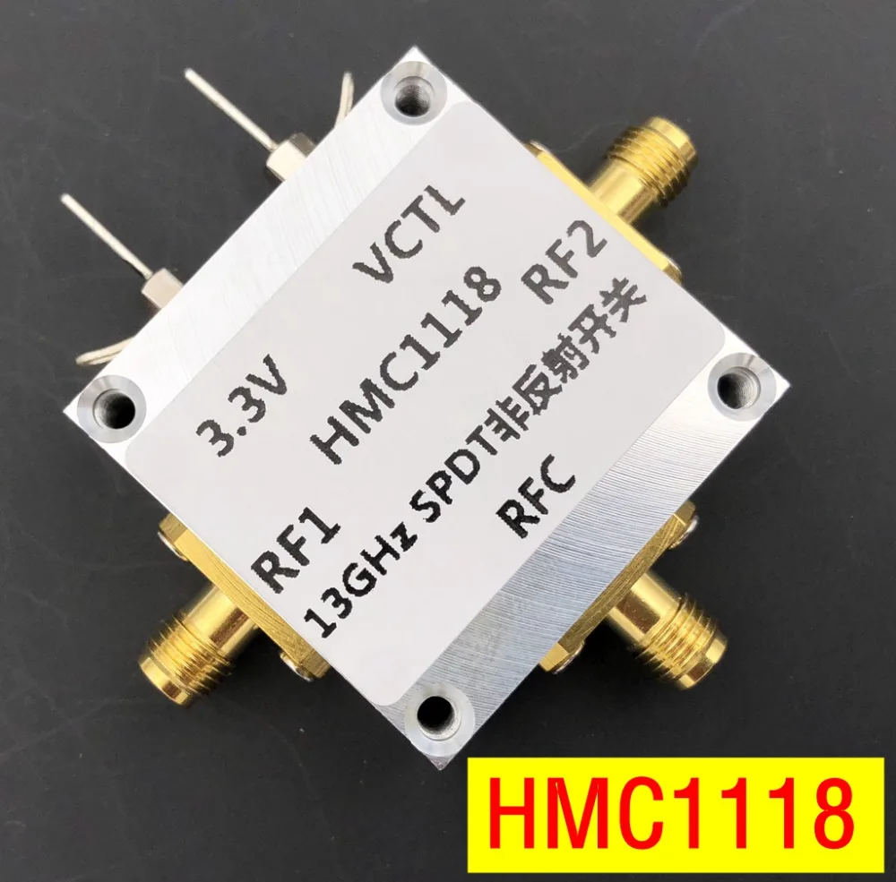 

HMC1118 9KHz-13GHz Wideband Non-reflective Single Pole Double Throw SPDT Switch FOR Ham Radio Amplifier