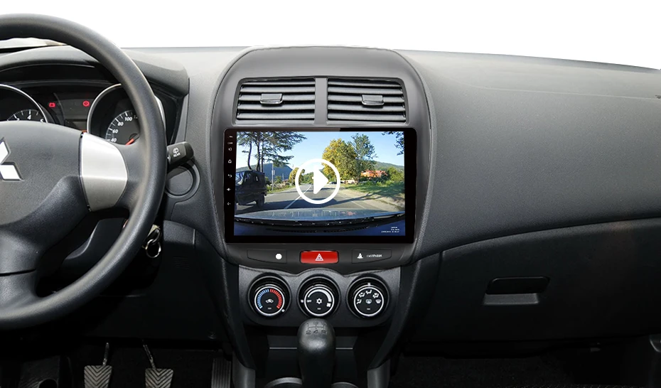 Sale AWESAFE 2 din Android 8.1 Car Radio Multimedia video player gps navigation For Mitsubishi ASX 2010-2018 gps headunit 4g wifi ips 11