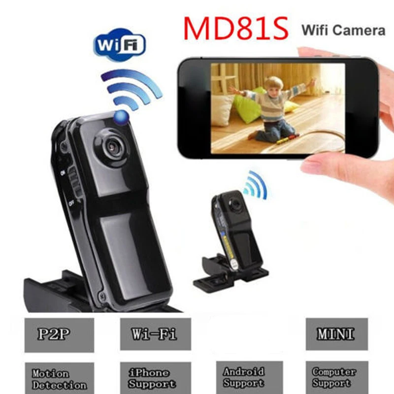 MD81 MD81S IP мини камера Wifi HD 720P беспроводной видеорегистратор DV DVR видеокамера