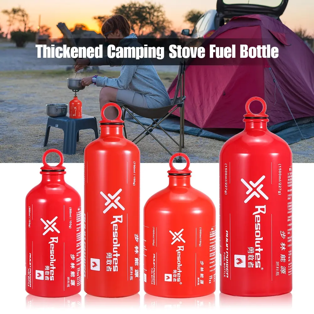 

Outdoor Professional Camping Fuel Bottle Alcohol Petrol Kerosene Storage Bottle Alcohol Liquid Gas Fuel Can Empty Bottle
