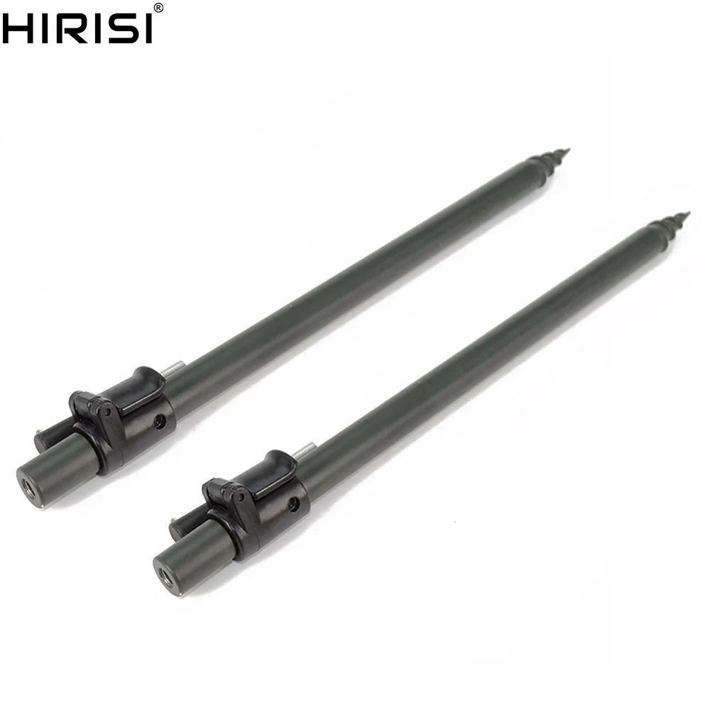 

2pcs Power Drive Carp Fishing Bank Sticks for Fishing Rod Pod Extending 40-60cm Made by Aluminium