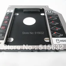 Все алюминиевые улучшенные Версии 9,5 мм SATA 2ND HDD SDD супер карман для жесткого диска для Apple Unibody MacBook Pro