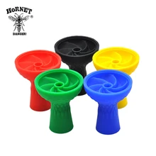 HORNET 6-винты Дизайн Силиконовая кальянная чаша для кальяна, силиконовая вихревая мешалка головка кальяна наргиле чаша для кальяна, аксессуары для кальяна