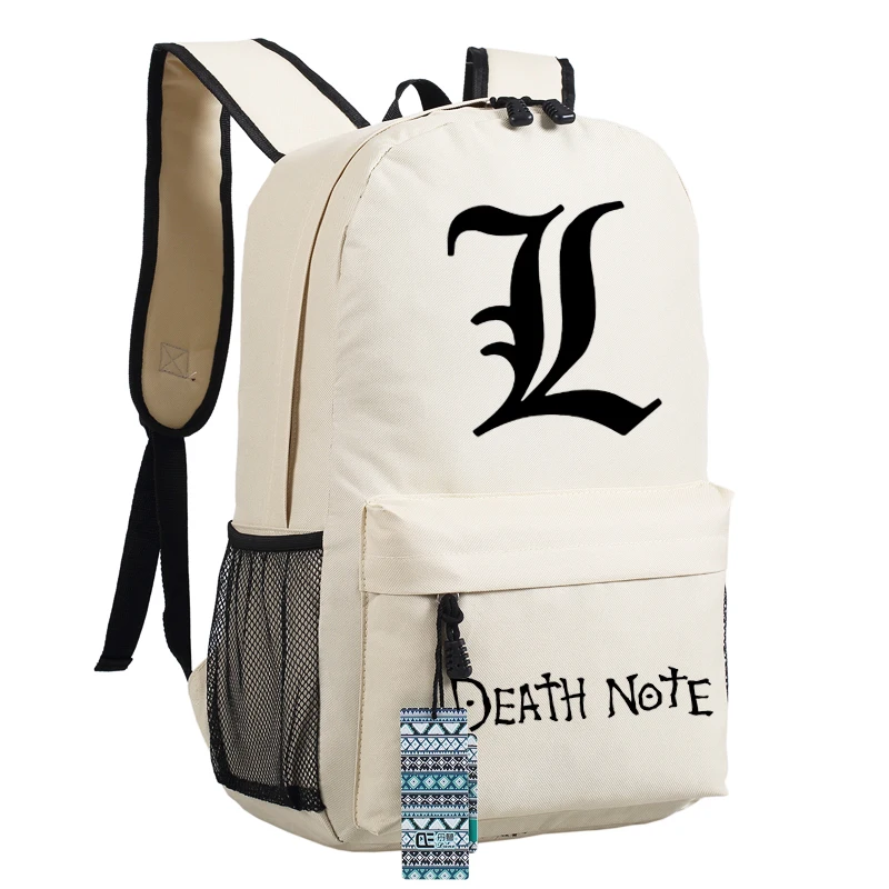 Аниме DEATH NOTE Killer Ryuuku женский рюкзак Mochila Feminina парусиновые школьные сумки для