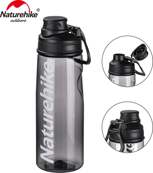 

Naturehike 700ml Tritan Sports Water Bottle Outdoor Bicycle Running Hiking Bottle Portable Lightweight Water bottle NH19S005-H