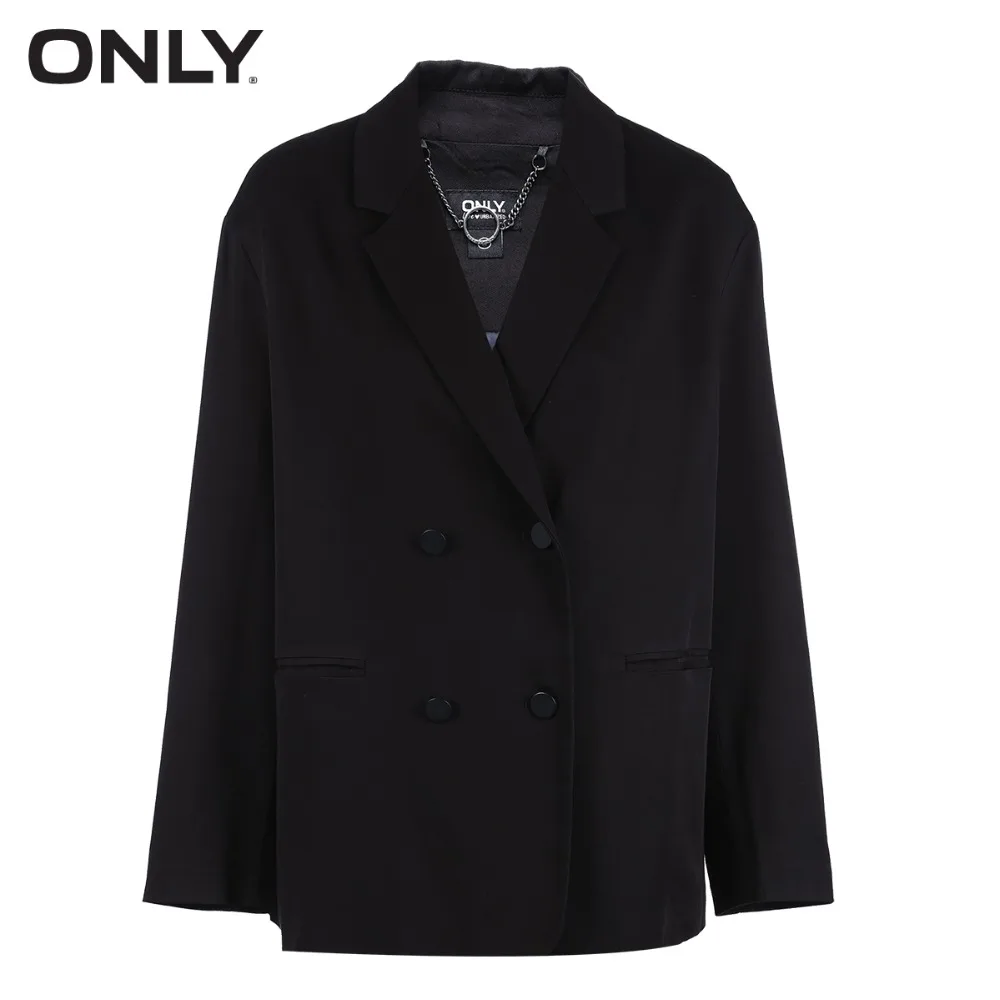ONLY women's spring new casual double-breasted loose suit jacket | 118108525