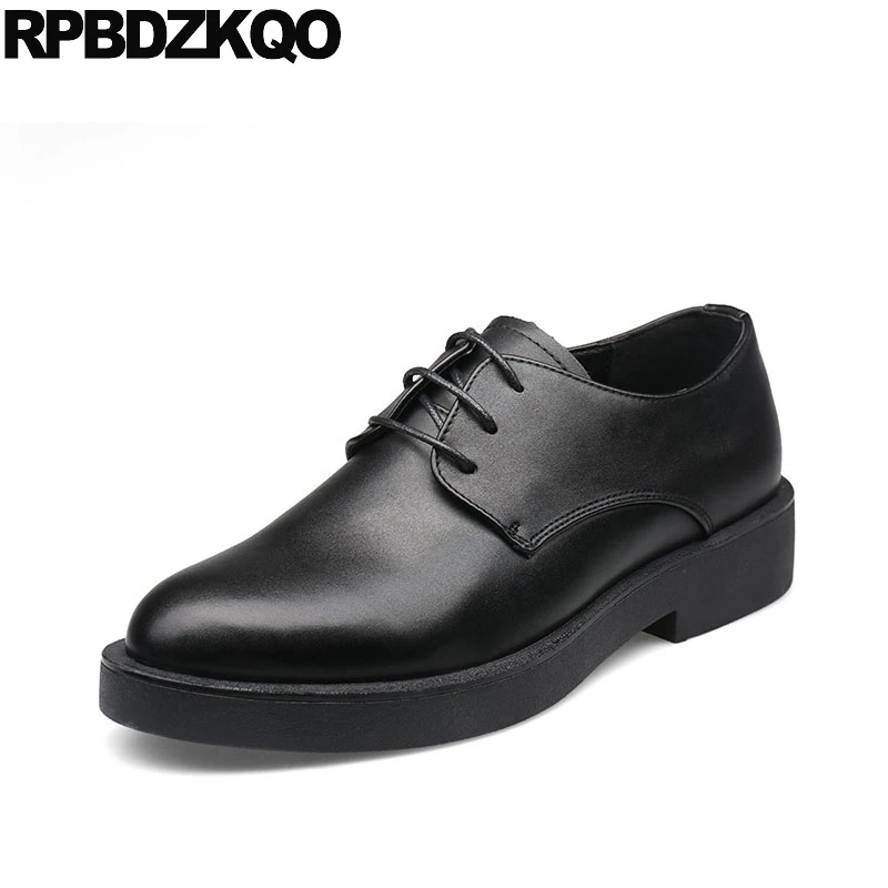 Black Men Designer Rubber Sole Dress 