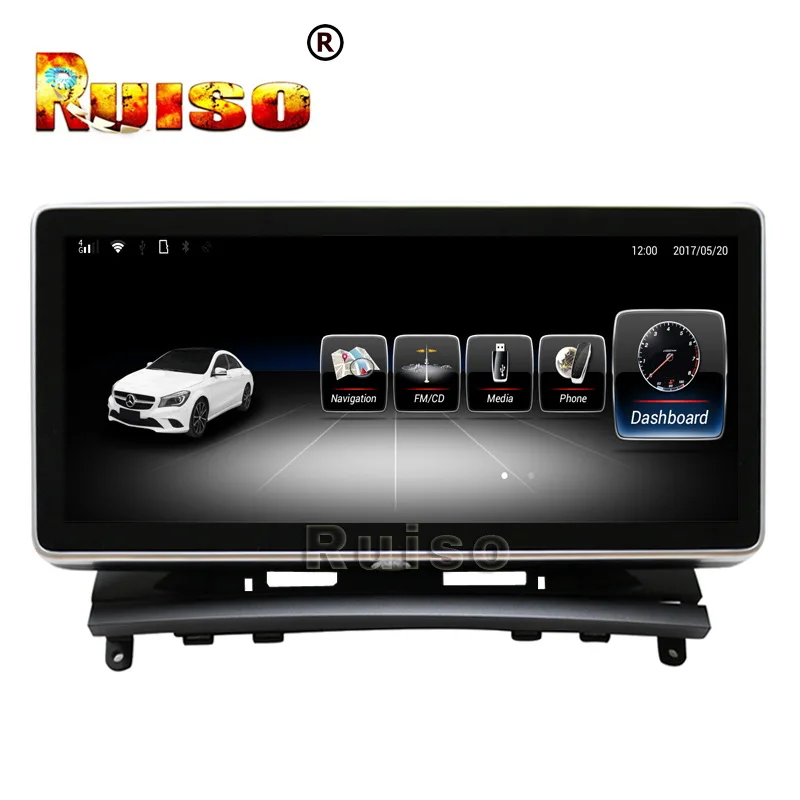 Discount FOR Benz C class C180 C200 C220 C250 C300 C320 CDI C63 2008-2010 Android 7.1 Car DVD player gps audio stereo ips screen Monitor 2