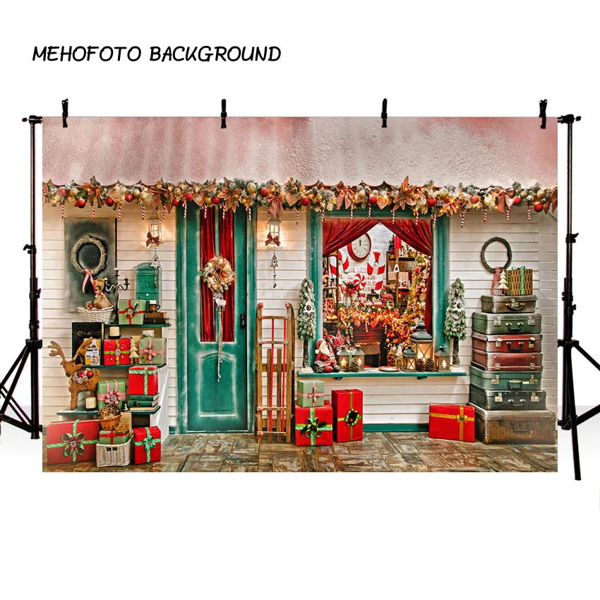 Рождественские фоны MEHOFOTO 5X7ft для фотостудии виниловый Фотофон детский