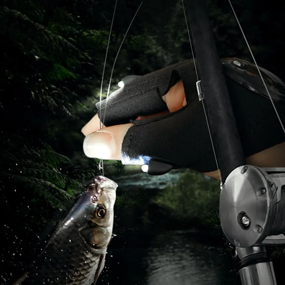 Волшебный ремень инструмент для ремонта авто перчатки без пальцев светодиодный
