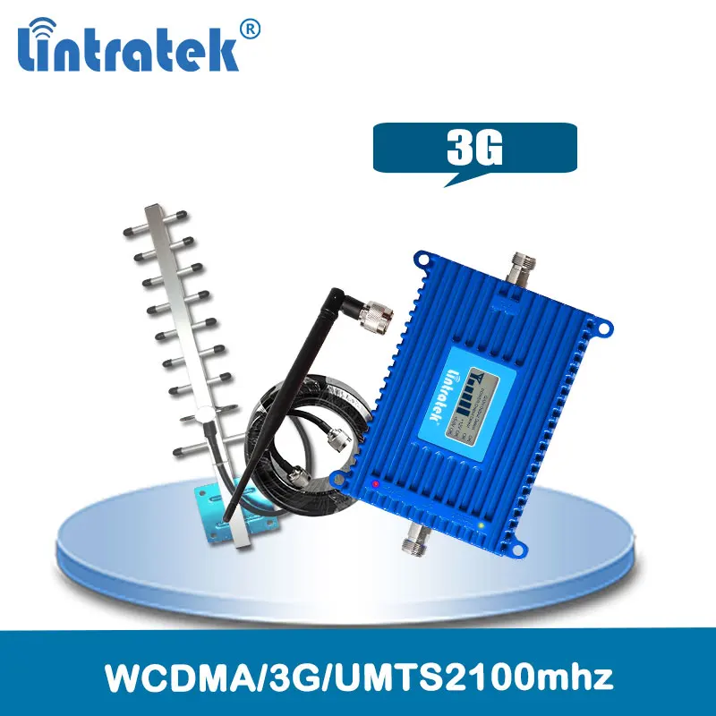 Lintratek 3g усилители домашние (LTE Band 1) 2100 UMTS Мобильный усилитель сигнала (HSPA) WCDMA МГц