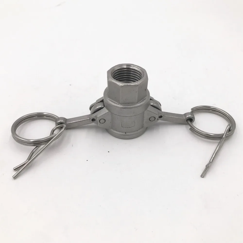 Camlock QD 1/2 Type D, Stainless Steel 316, Homebrew Fitting, 1/2