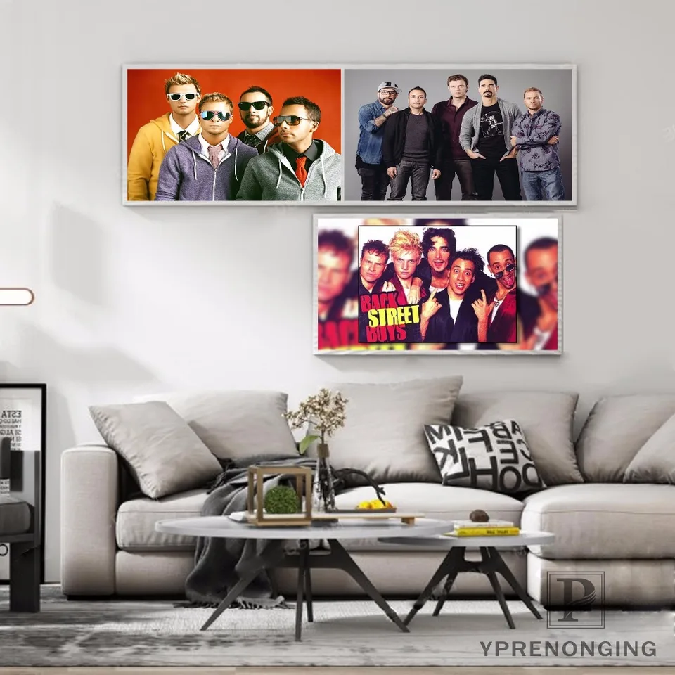 Custom Backstreet Boys Poster Art Home Decor Canvas Printing Silk