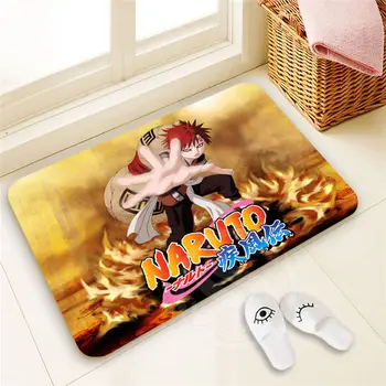 

H-P357 Custom Naruto #24 Doormat Home Decor 100% Polyester Pattern Door mat Floor Mat foot pad SQ00722-@H0357