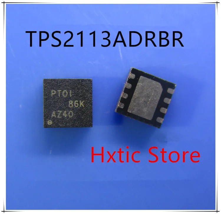 NEW 10PCS LOT TPS2113ADRBR TPS2113 MARKING PTOI PT01 QFN 8 IC