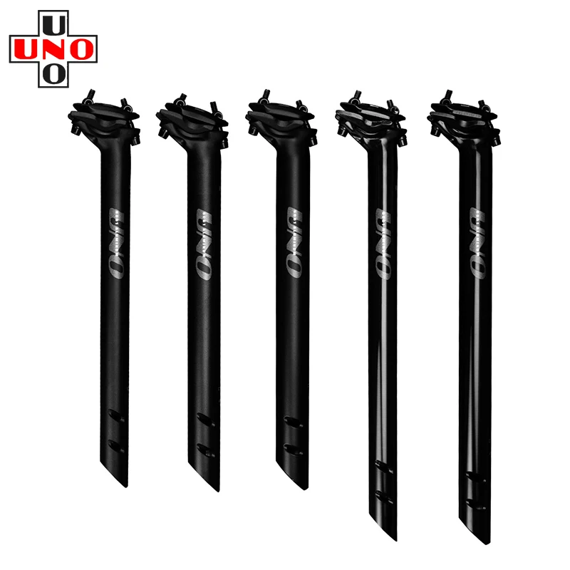 

UNO suspension seatpost shock absorber damping ultralight MTB mountain bike 27.2mm 28.6 30 30.4 30.9 31.6mm X350MM Al 6061