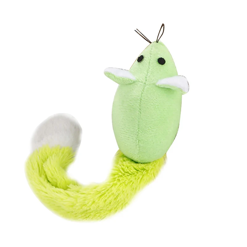 Toys For Cats Long Tail Mouse Catnip Toys Cats Toy Training Funny Play 4 color Interactive Toy For Cats 2019