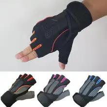 Нескользящие половина палец велосипедные перчатки гель площадку дышащий мотоцикла дорожный велосипед перчатки Для мужчин Для женщин