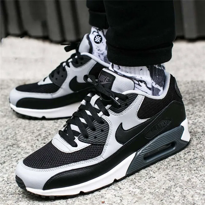 US $52.65 45% OFF|Original Authentic 2018 NIKE AIR MAX 90 ESSENTIAL Low Top Rubber Men's Running Shoes Sneakers Breathable Outdoor Sneakers 537384 in US $52.65 45% OFF|Original Authentic 2018 NIKE AIR MAX 90 ESSENTIAL Low Top Rubber Men's Running Shoes Sneakers Breathable Outdoor Sneakers 537384 in