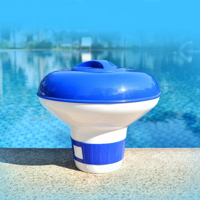 

2018 New Arrivials Swimming Pool Floater Dispenser Spa 5/8 inch Chlorine Bromine Chemical Tablet Tab for Swimming Pool